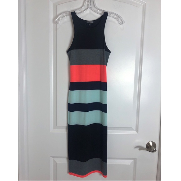 Express Dresses & Skirts - Express Super Stretch Form Fitting Maxi Sz XS